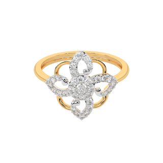 Elias Round Diamond Engagement Ring
